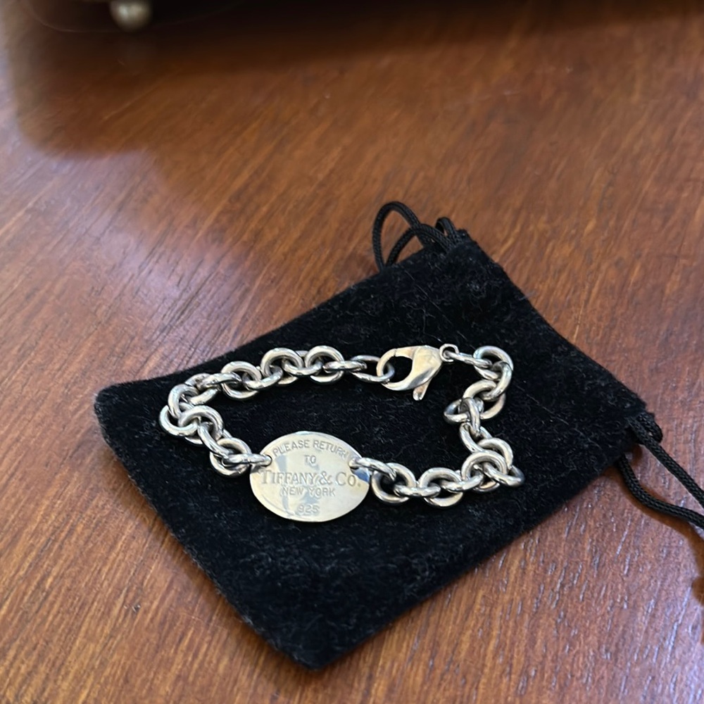Tiffany & Co. Silver Charm Bracelet